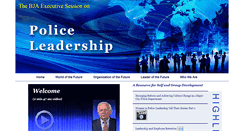 Desktop Screenshot of bjaexecutivesessiononpoliceleadership.org